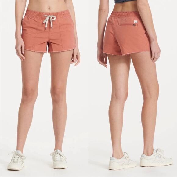 Vuori Pants - Vuori Ripstop Orange Shorts Women's Small